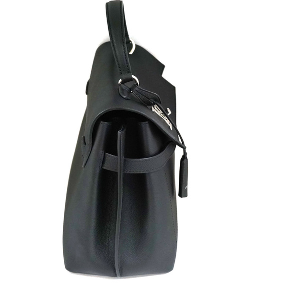 Louis Vuitton Lock Me Eva Calf Leather Shoulder Bag Black - Picture 4 of 13